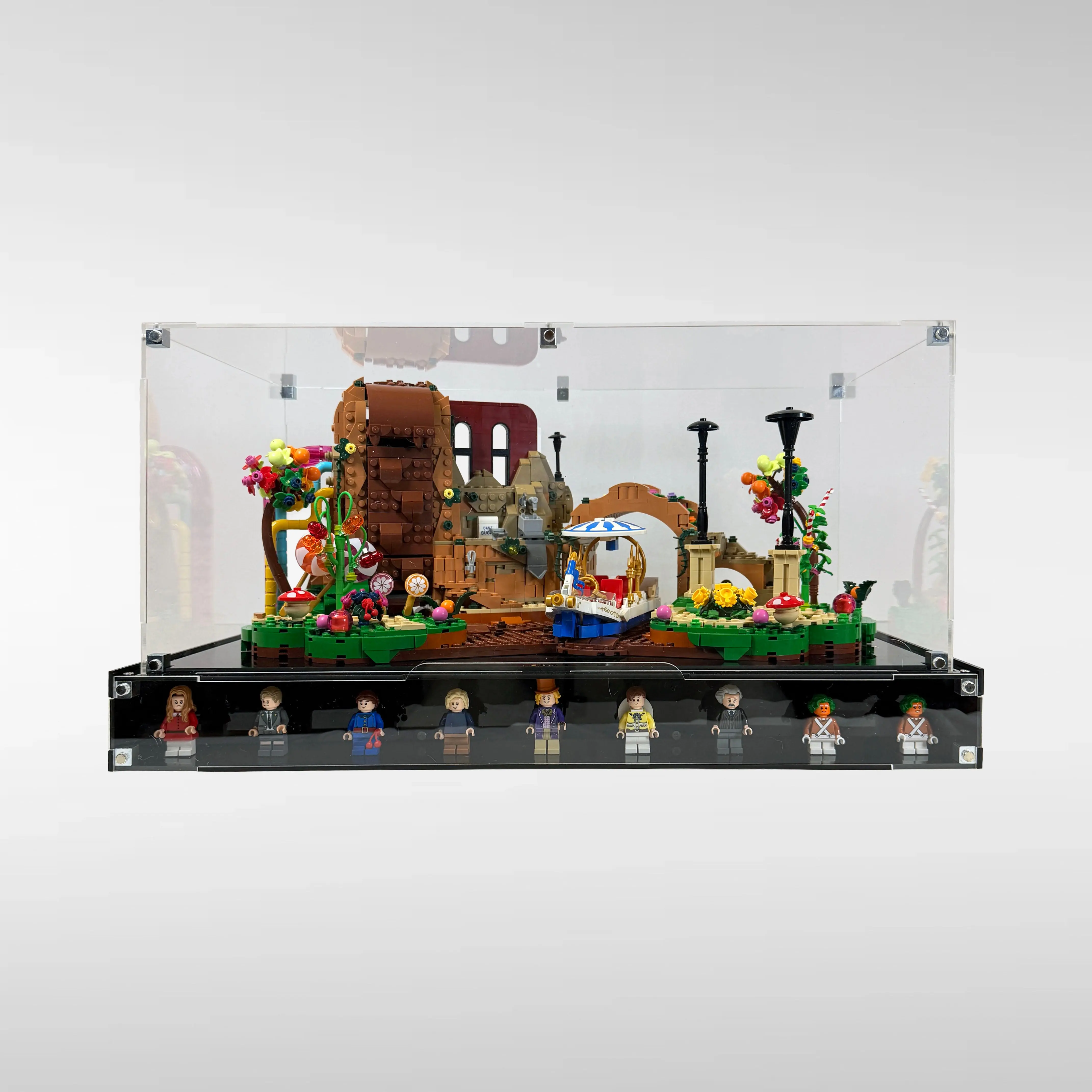 Display Case for LEGO® Ideas Willy Wonka & the Chocolate Factory (21360)