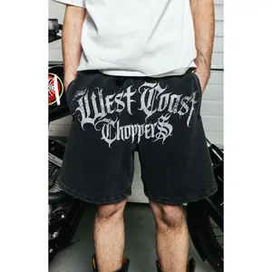 West Coast Choppers Men's Wicked Fleece SweatÂ Shorts