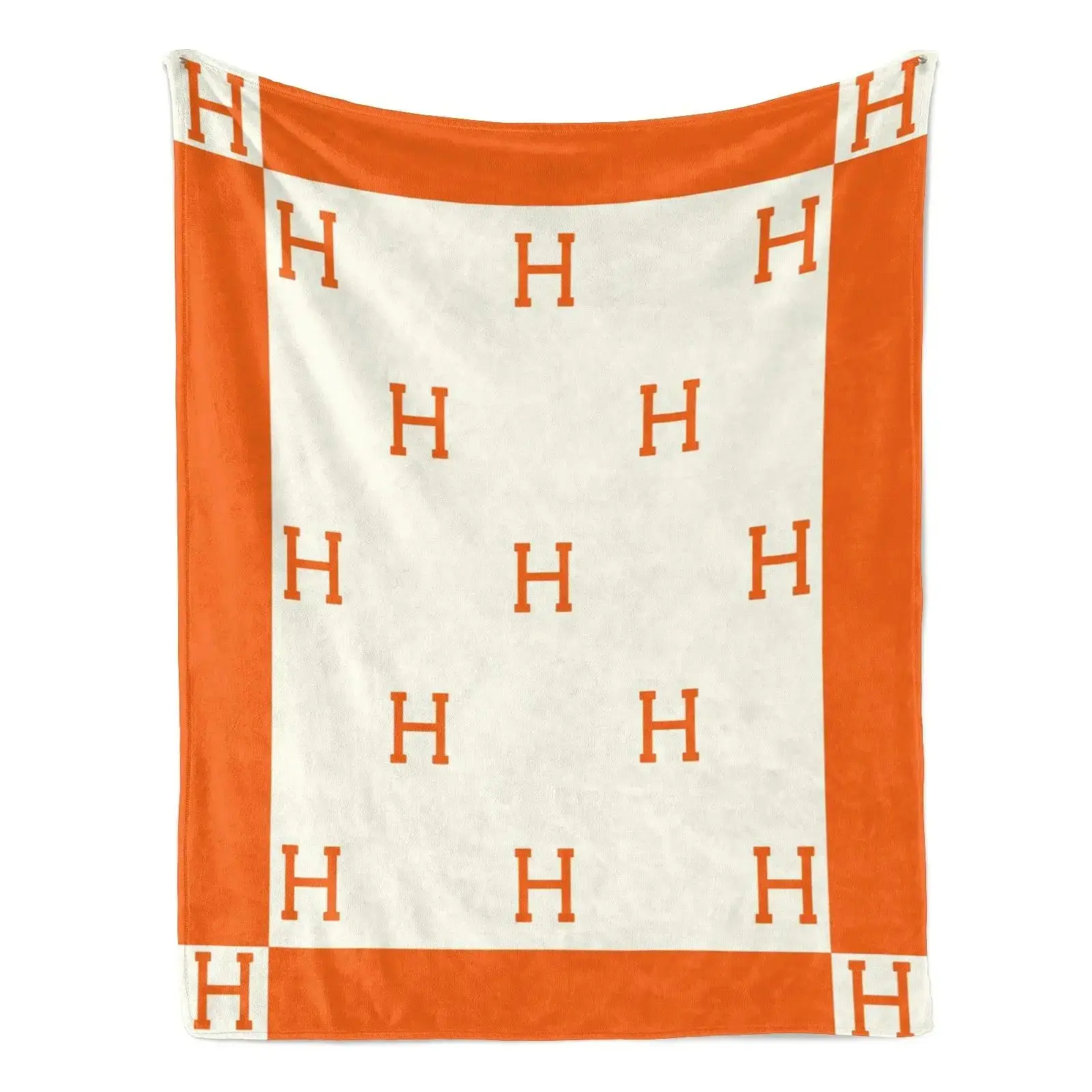Letter Print Flannel Throw Blanket - Stylish, Ultra-Soft Stain-Resistant Polyester Cover, Warm for Home/Office Use, Bedroom Decor, Ideal Holiday & Birthday Gift