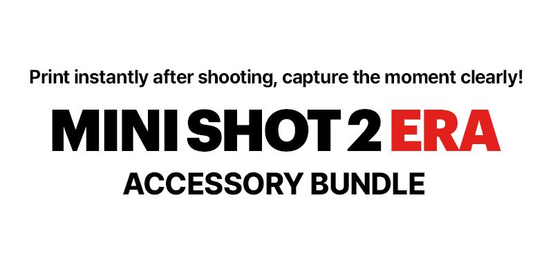 KODAK Mini Shot 2 ERA Gift Bundle (2.1x3.4) (Camera + 68 Sheets + Accessories)