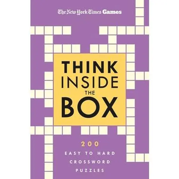 The New York Times Think Inside the Box English Crossword Puzzle Book - 200 Easy to Hard Puzzles, Contemporary Clues, Clever Fresh Wordplay, Paperback (Lifestyle & Hobbies Book)