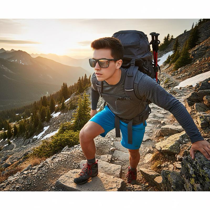 ZENOTTIC Square Daily Polarized Sunglasses,TR90 Frame UV400 Protection,Driving Travel Accessories Gift Idea Classic Shades