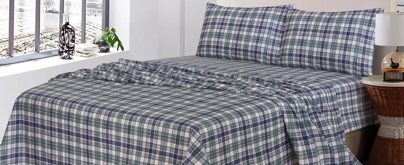 Ruvanti 100% Cotton Percale Sheet Set – Ultra Soft Hotel-Quality Bedding with Deep Pockets, Breathable, Elegant Design, Soft Touch, OEKO-TEX Certified