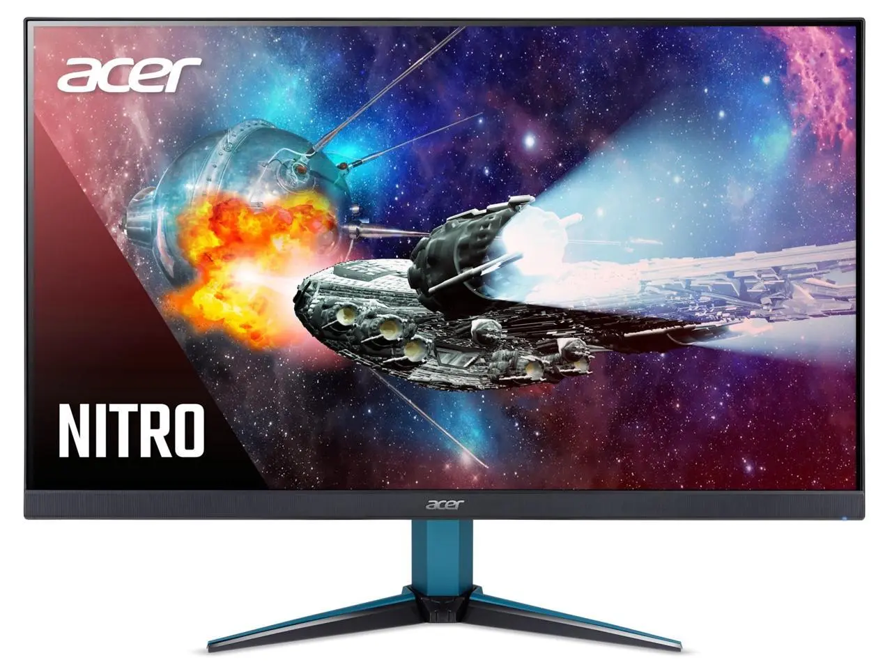 Acer Nitro VG272U W2 Gaming Monitor 27" 2560x1440 IPS 240Hz Refresh rate 0.5ms response time AMD FreeSync Premium HDR400, HDMIx2, DisplayPort, Speaker