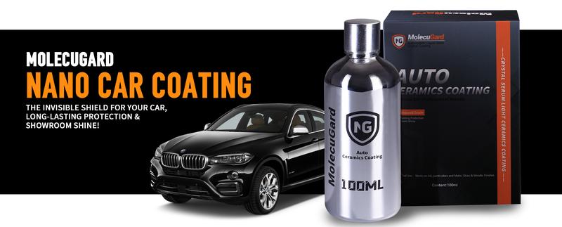 MolecuGard Instant Scratch Repair Ceramic Coating - Restores Cars, Furniture & Instruments. Removes Scratches, Swirls & Oxidation. High Gloss Shine Multi-Surface Protection.