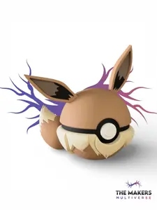 Eevee-Inspired Poké Ball Eevee-Inspired Poké Ball