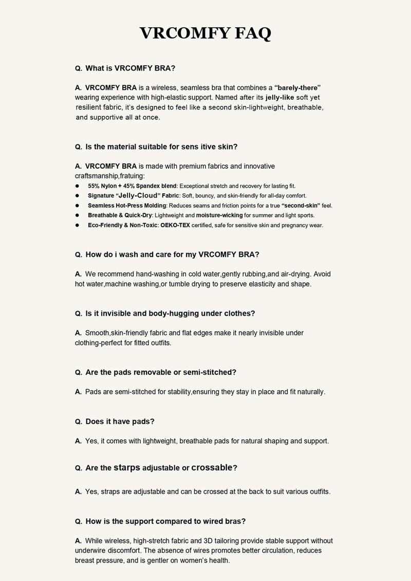 VRCOMFY  Jelly Wireless Womens Bra No Underwire Seamless Wireless Bra with Soft Support V Neck Mesh Bras Lace Bralette Everyday Bra