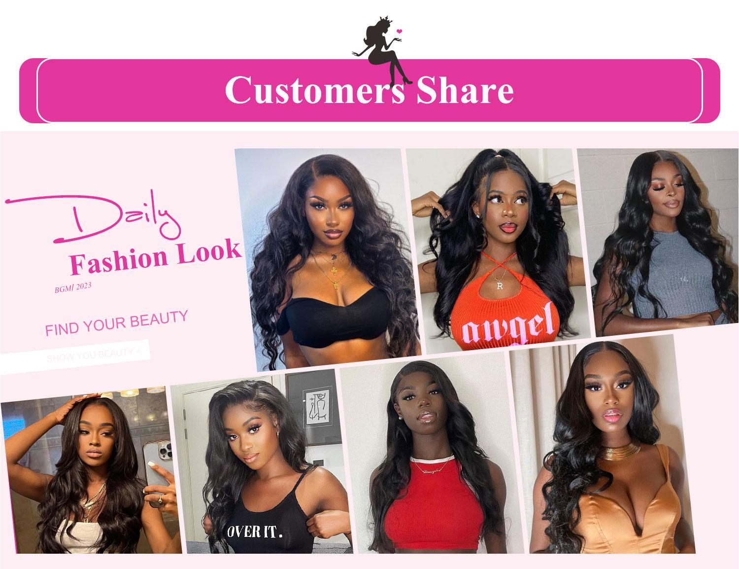 [Clearance Sale] BGMgirl Ocean Wave Pre Bleached  6*4 Wear Go Glueless 180% Density Pre Plucked Pre Cut HD Lace Closure Human Hair Wig e Cut HD Lace Closure Human Hair Wig TikTokShopBlackFriday