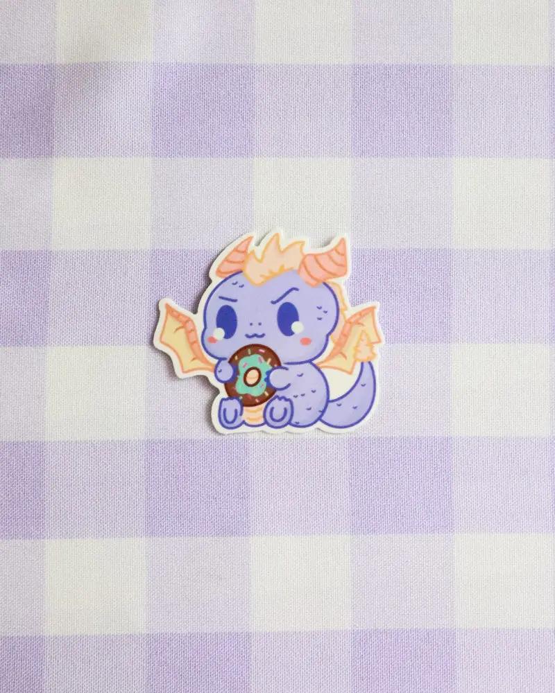 Chonky Dragon Sticker
