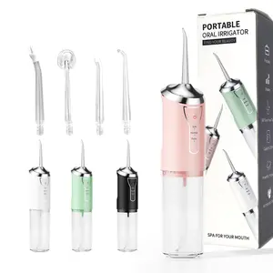 Rechargeable Water Flosser, Cordless Dental Flosser, Portable Oral Irrigator with 4 Jet Tips, Waterproof Teeth Cleaner, 3 Modes Teeth Cleaning Tool for Home & Travel #TOP PICKS #OralCare #DentalHygiene #TravelEssentials valentine gifts