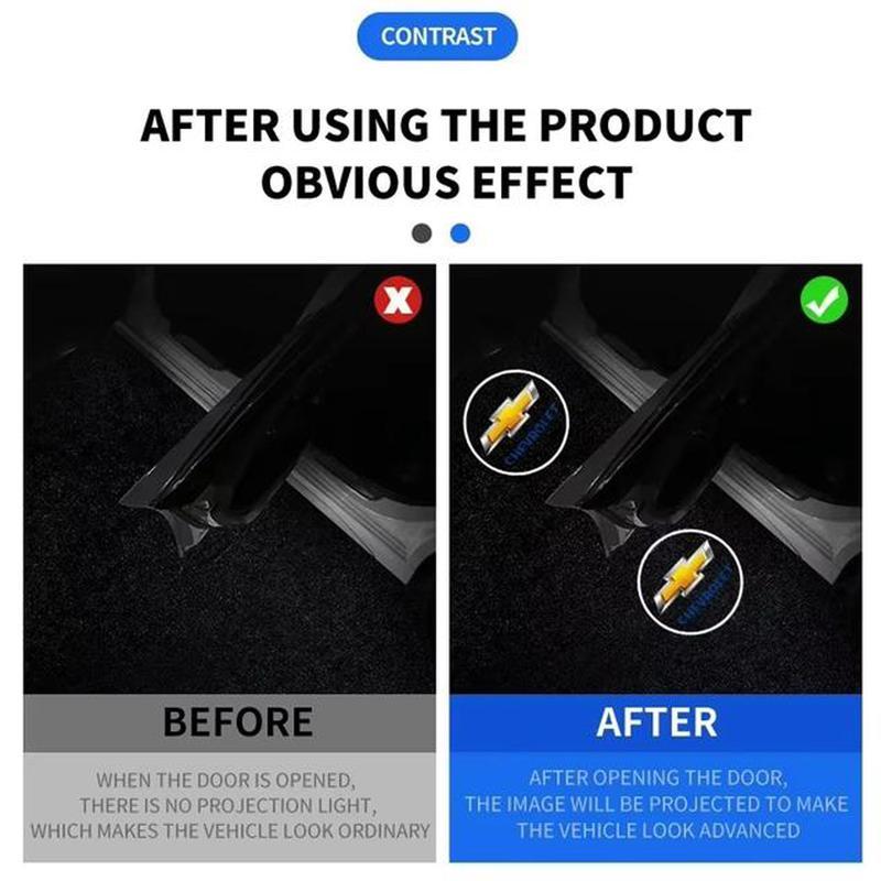 2Pcs LED Car Door Welcome Light HD Projector Lamp for Toyota GMC Jeep And More Car Accessories 2Pcs LED Car Door Welcome Light HD Projector Lamp for Toyota GMC Jeep And More Car Accessories