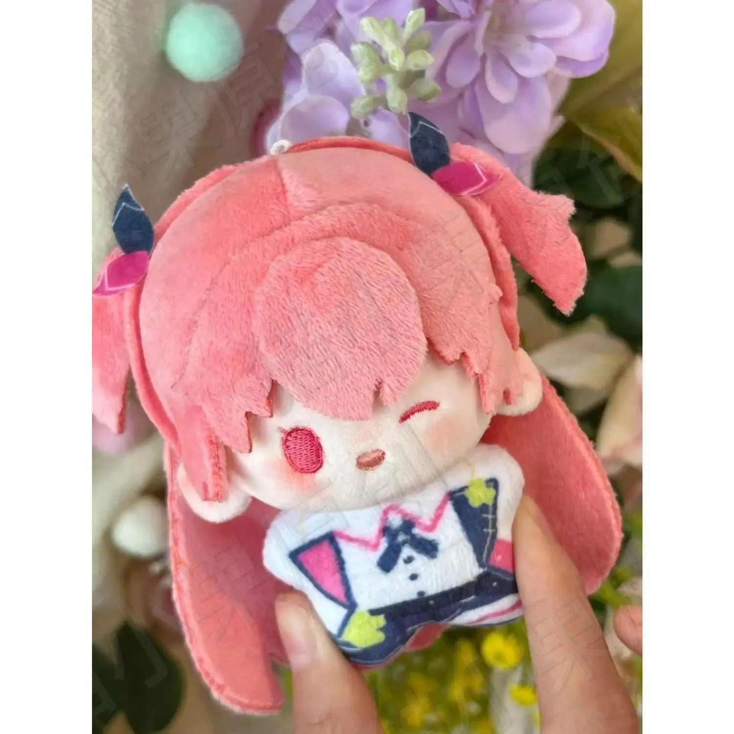 10CM Project Sekai Airi Momoi Cosplay Plush Stuffed Body Plushie Cartoon Pendant Knapsack Ornament Xmas Gifts