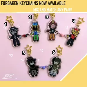 Forsaken magnetic charm mixed characters: Chance/ Elliot/ Azure/ Twotime/ 007n7