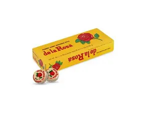Mazapan, Marzipan De la Rosa, Mexican Original Peanut Candy, Regular Pack of 30