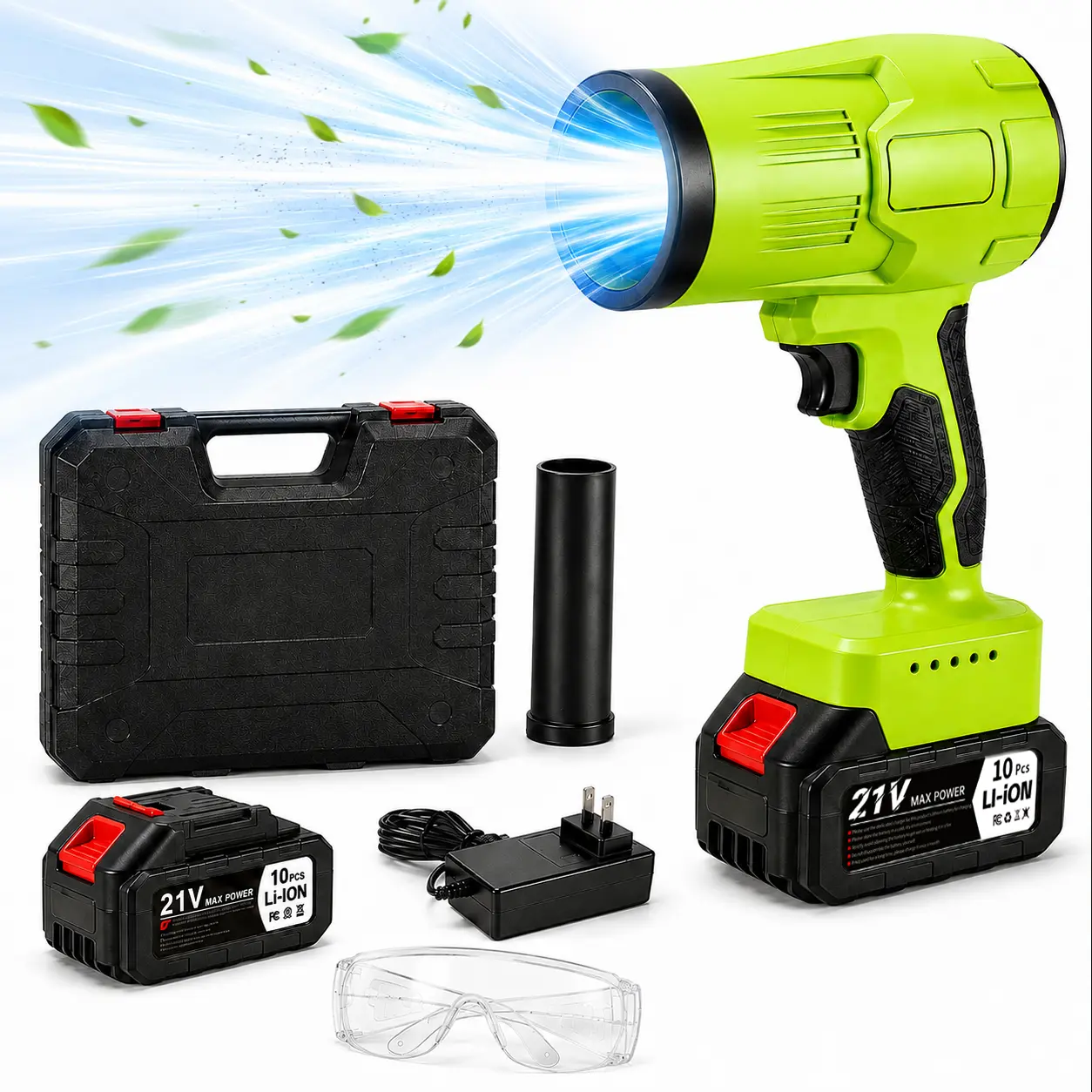 Turbo Jet Blower,Leaf Blower, Violent Turbo Fan, Pure Copper Motor,Car Drying After Wash, Handheld Snow Blower,Cordless Turbo Power Air Duster,Home Improve,Garden Mainte Holiday gifts Engine Air Blower Aircraft