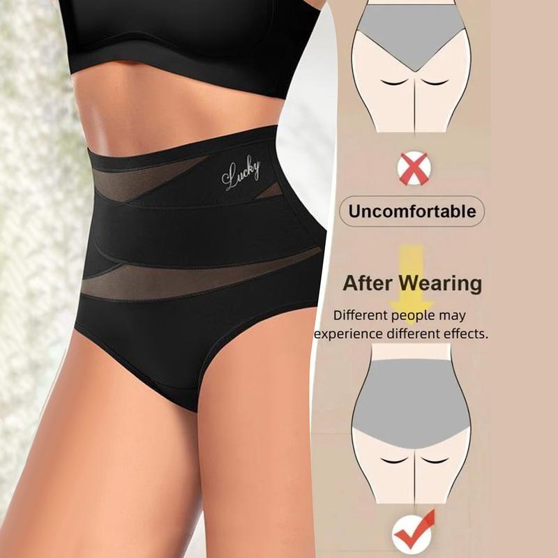 12Pcs Seamless Mid Waist Tummy Control Hip Lift Body Shaping Panties Women's Shapewear Leggings Autumn Winter Outerwear Breathable Boxer Briefs Affordable Trainer Waist Cincher Clothing my christmas outfit Activewear Everyday Mesh