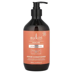Sukin Haircare, Bond Build, Repair Conditioner, 16.91 fl oz (500 ml)