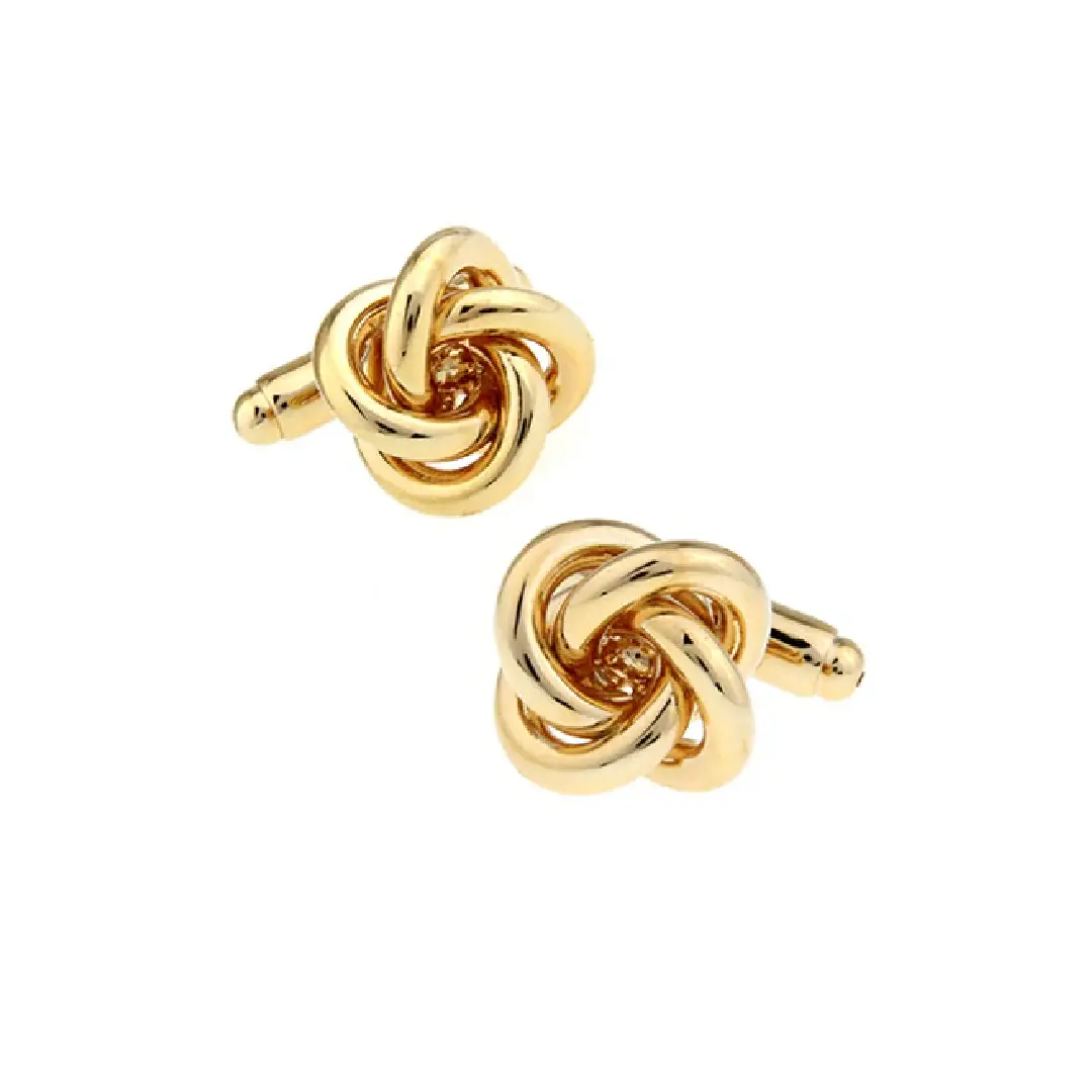 Gold Knot Cufflinks