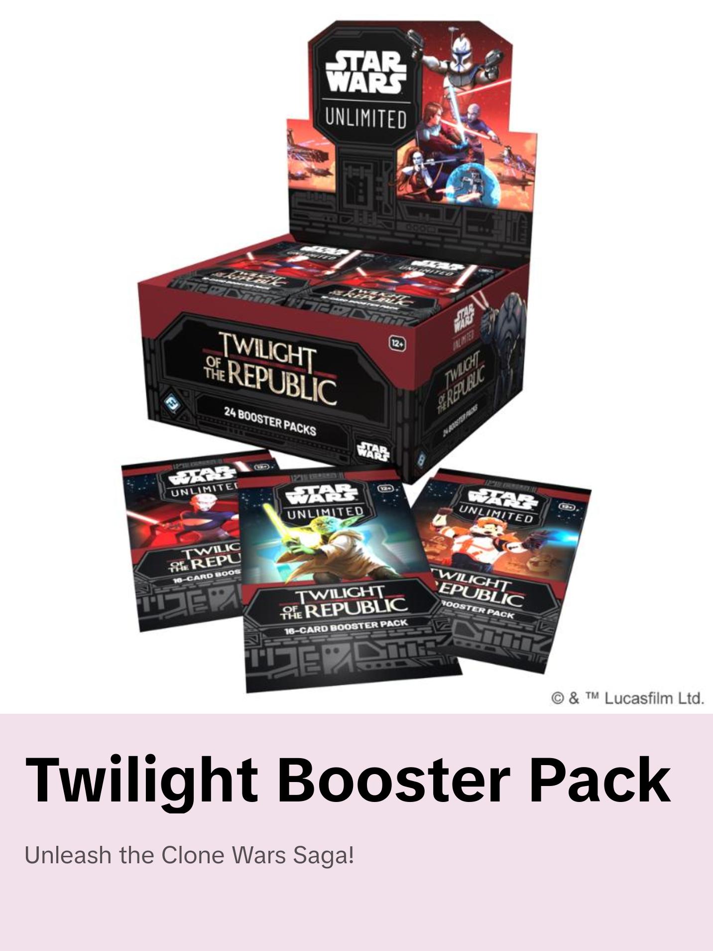 Star Wars Unlimited Twilight of the Republic Booster CARDS LIVE OPENING Star Wars Unlimited Twilight of the Republic Booster CARDS LIVE OPENING