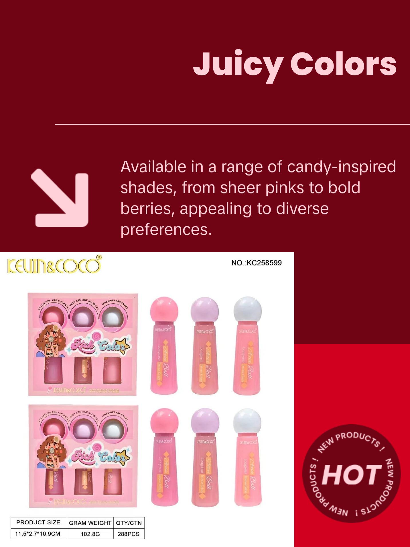 KEVIN & COCO - Candy Balloon Lip Gloss Sets (Various)