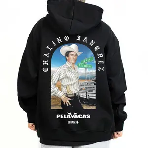 Chalino Sanchez - Unisex Graphic Sweatshirt Hoodie T-Shirt Style Outdoor, Chicanos Clothing, Cholo Clothes, Mexican Chicano