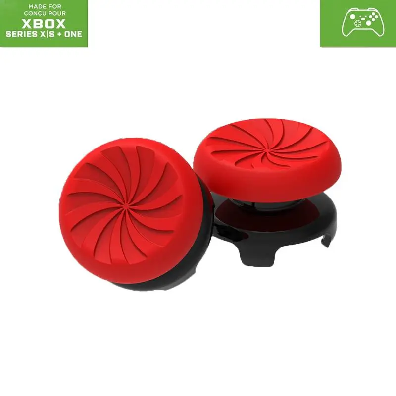 Precision Dampening Rings & Wear-Resistant Silicone Thumb Grips Game Accessory Kit, Anti-Slip Joystick Caps for PS4, PS5, Xbox Series X/S, Xbox 1, Reduces Thumb Slippage & Enhances Control Feedback for Extended Gaming Sessions
