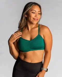 Emerald Green Adjustable Bra