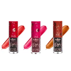 Italia Deluxe To Dye For Lip Tint - Long-lasting Waterproof Lipgloss with High Impact Color - Smooch-proof & Fade-resistant - 3 Vibrant Shades