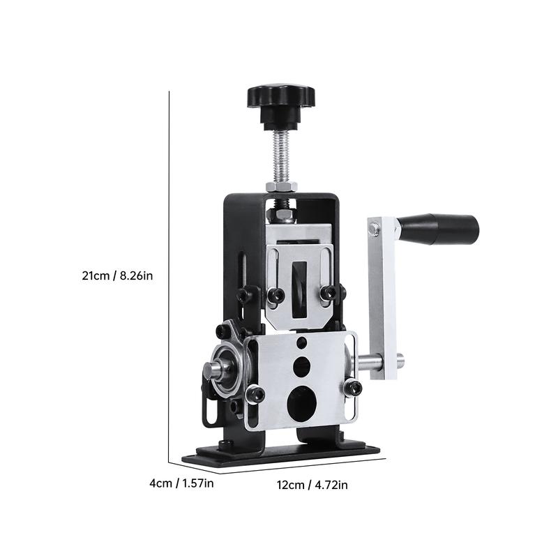 Smart Manual Wire Stripper Machine with Hand Crank and Drill Power Options for 1-25mm Cables Effortless Wire Stripping Tool for Professionals
