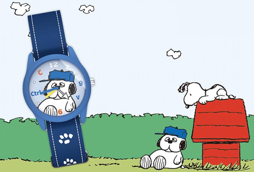 [BBF] MINISO Snoopy Old Friends Series Trendy Watch Blind Box Retro Style Pocket Watch Cute Leather Niche Design Spooky Cartoon Christmas New Year Holiday Gift for Friends Students Valentine Gift for Girlfriends