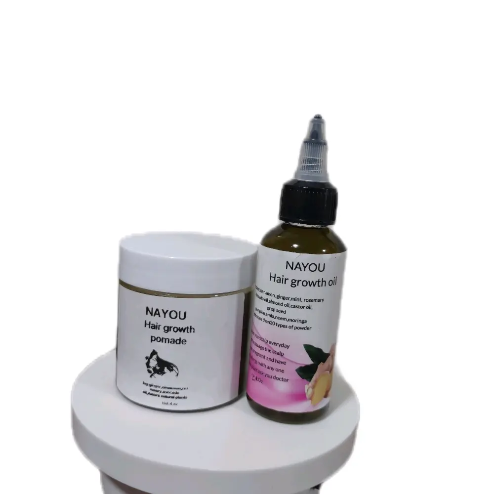 hair set oil and pomade regrowth nourish