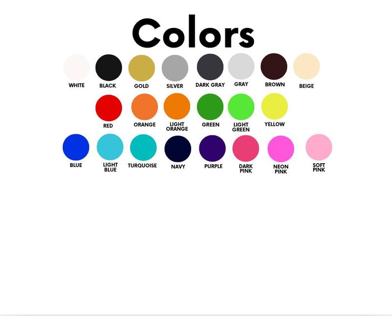 Custom Name With Crown (Put Name In Notes) Squatted Truck & Car Decal - Handmade in the US with Weather Resistant Vinyl Vehicle Exterior Decoration