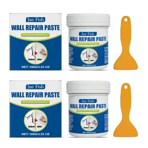 【Buy 1 Get 1 Free】Wall Repair Paste With Spatula Wall Crack Repair Paste Joint Filler Adhesive Home Improvement Supplies Wall Repair Tools And Supplies Suitable For Kitchens Bathrooms Living Rooms Offices Ceilings Etc