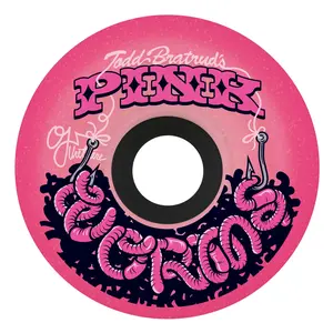 60mm Pink Worms Super Juice 78a OJ Skateboard Wheels