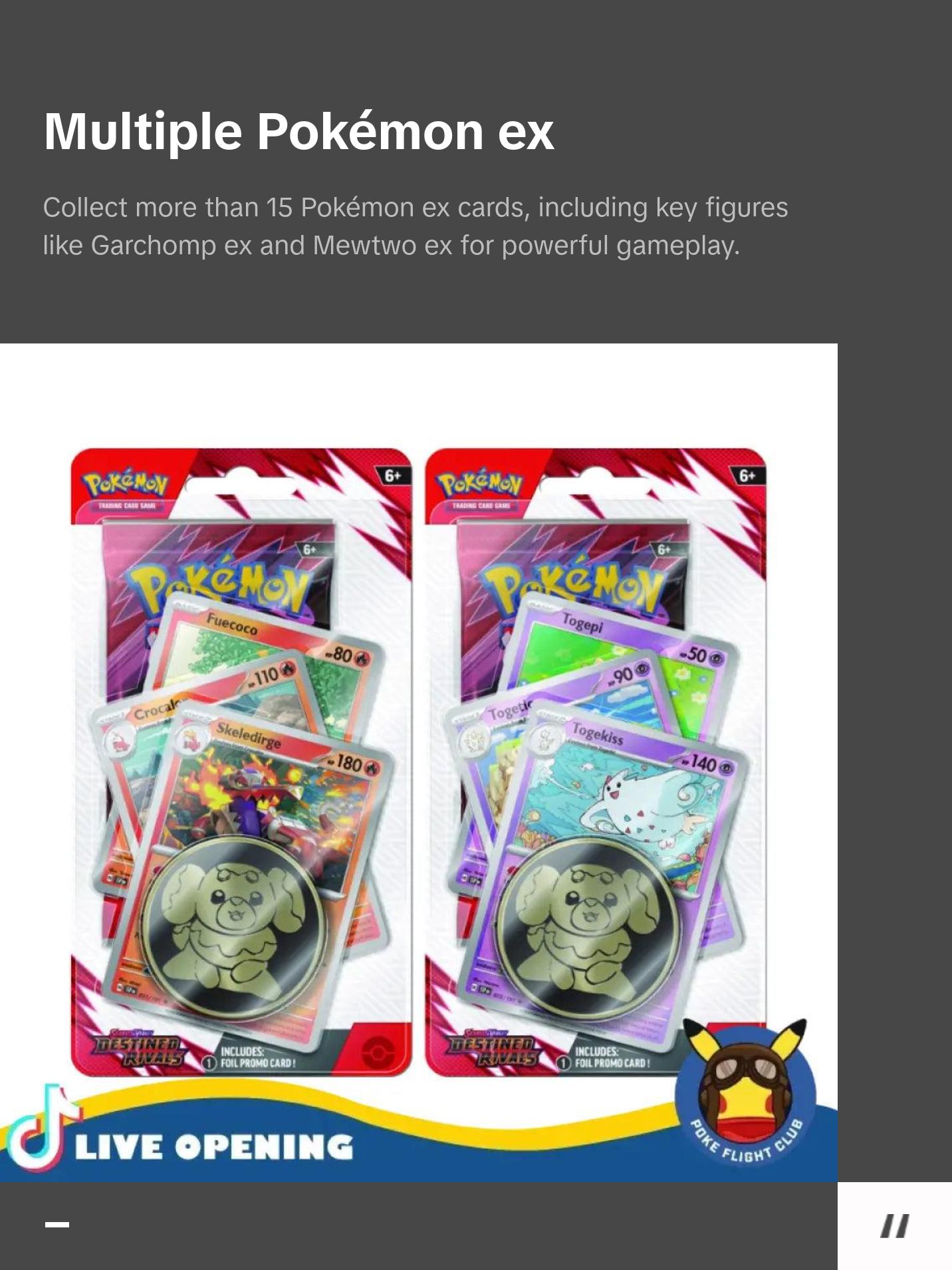 Pokemon English SV10 Destined Rivals Booster CARDS LIVE OPENING