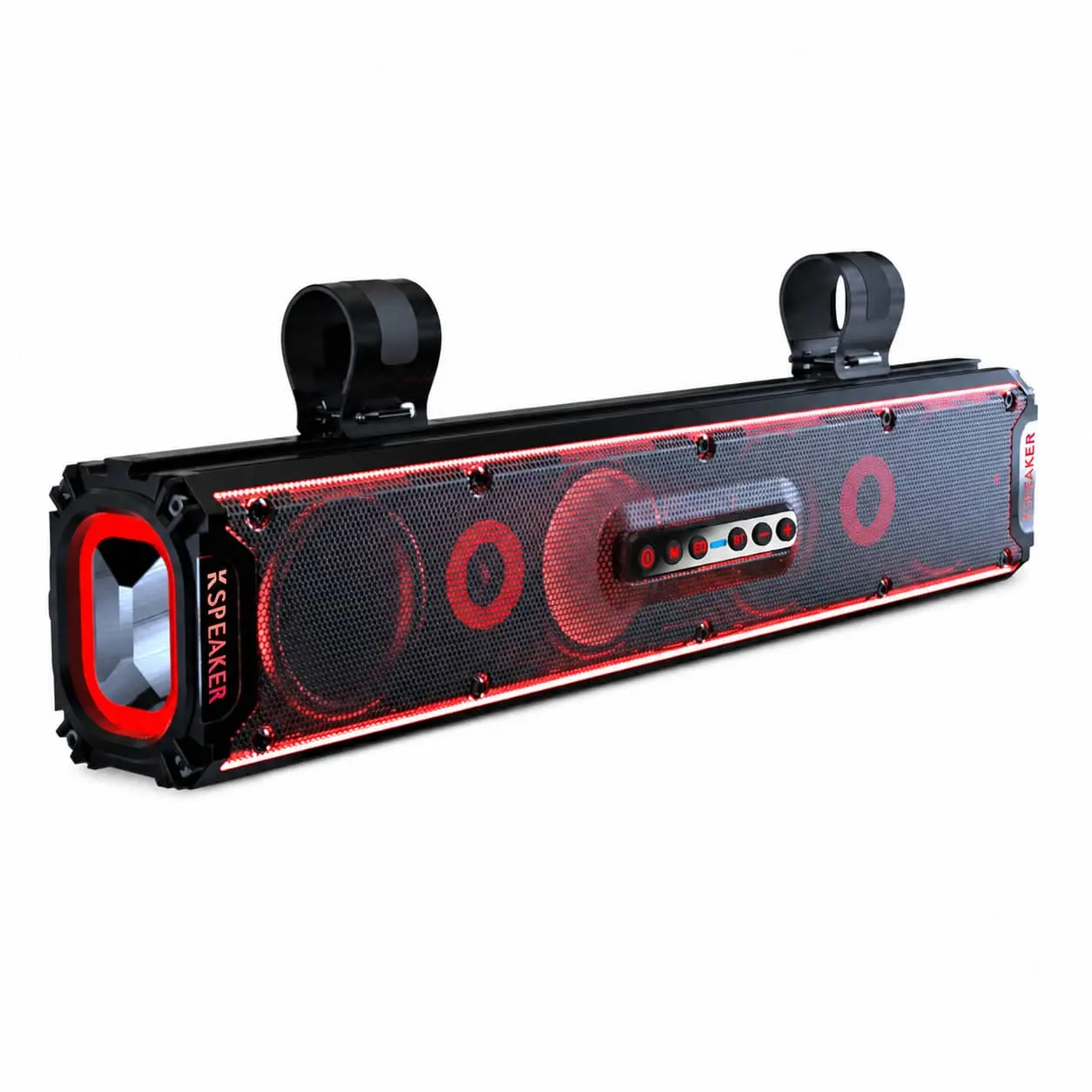 KSPEAKER K66 PLUS 25" IP67 Waterproof UTV Soundbar with Bluetooth & RGB Lights for ATV, Golf Cart & Side-by-Side