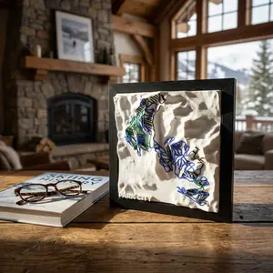 PARK CITY 3D SKI HILL MAP