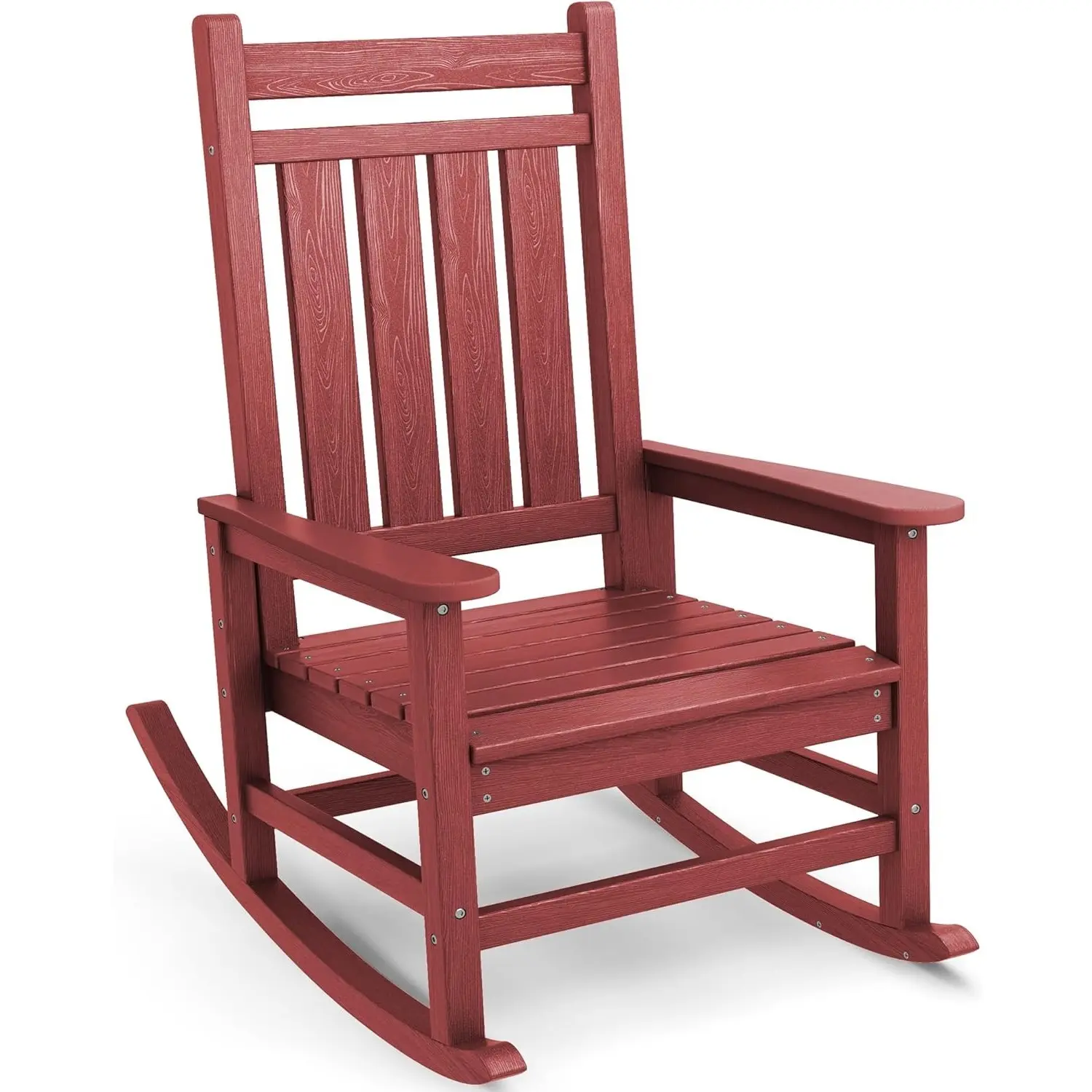 Rocking Chair -Crimson Red -1pc