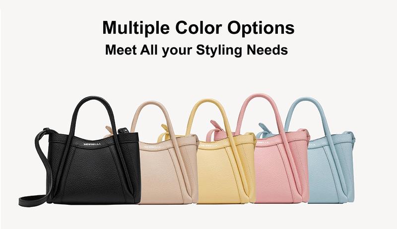 NEWBELLA Kelly S Size 2 PCS Set Top Handle Bag - Daily Casual PU Material with Magnetic Closure High Capacity Handbag 2025 SPRING dealsforyoudays,FallFreshness Leather Satchel
