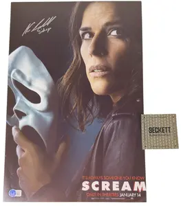 Neve Campbell signed 12x18 Poster Sidney Prescott - Scream 5