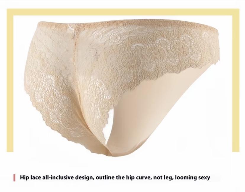 Women's Contrast Lace Panty, Lady Tight Fit SoftElegance Comfy Basic Breathable Knicker for DailyWear, Underwear for Al Seasons, WomenswearCasual Comfy Panties,Breathable Underpants  Seamless High Waist G-String Thongs innersy woman