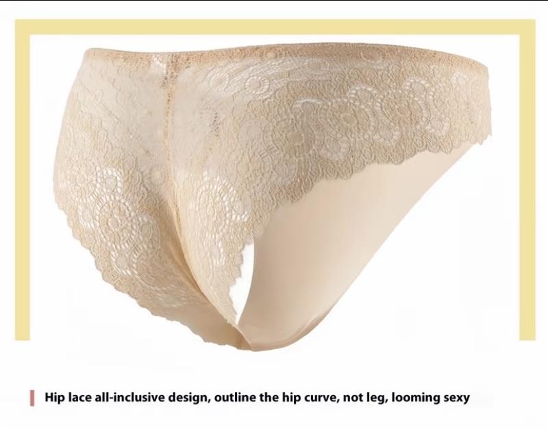 Women's Contrast Lace Panty, Lady Tight Fit SoftElegance Comfy Basic Breathable Knicker for DailyWear, Underwear for Al Seasons, WomenswearCasual Comfy Panties,Breathable Underpants  Seamless High Waist G-String Thongs innersy woman