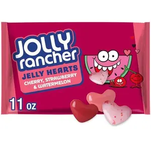 JOLLY RANCHER Assorted Fruit Flavored Jelly Hearts, Valentine's Candy Bag, 11 oz