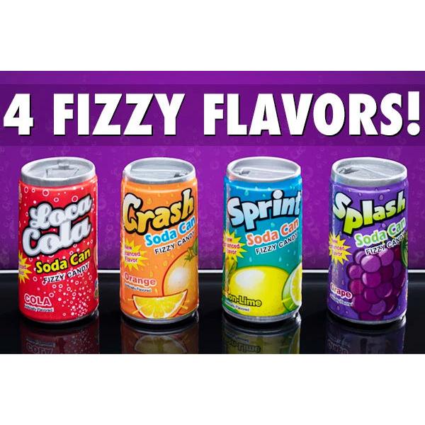 Fizzy Soda Candy - Hard candy nuggets with a fizzing action
