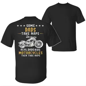 Biker Grandpa or Dad Shirt, Father's Day Fun Gift, Real Bikers Ride Motorcycles Then Take Naps T-Shirt , Sweatshirt , Hoodie