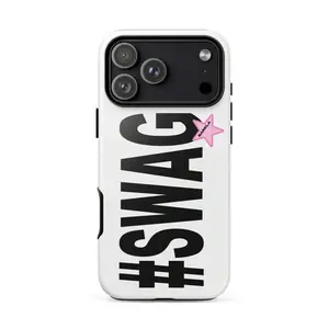 BARELA Phone Case - 2 MUCH SWAG Phone Case For iphone 17 pro case 16 max plus air 15 14 13 & For Samsung Galaxy S25 S24 Ultra Galaxy A15 |     Typography Phone Case |     Aesthetic Phone Case |     Streetwear Phone Case |     Shockproof Protection |     G