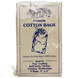 Flower Valley Reusable Cotton Bags