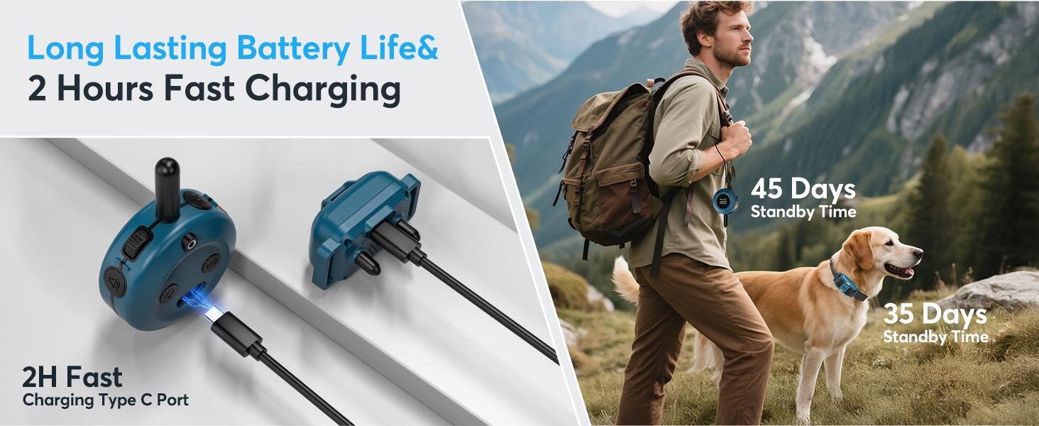 Jugbow Dog Training Collar - 3/4 Mile Dog Shock Collar with Remote for Large Medium Small Dogs, Rechargeable IPX8 Waterproof E-Collar with 99 Blunt Stimulation Levels, Tone or Vibration Mode, LED Light & Security Lock T-100 Jugbow Dog Training Collar - 3/4 Mile Dog Shock Collar with Remote for Large Medium Small Dogs, Rechargeable IPX8 Waterproof E-Collar with 99 Blunt Stimulation Levels, Tone or Vibration Mode, LED Light & Security Lock T-100