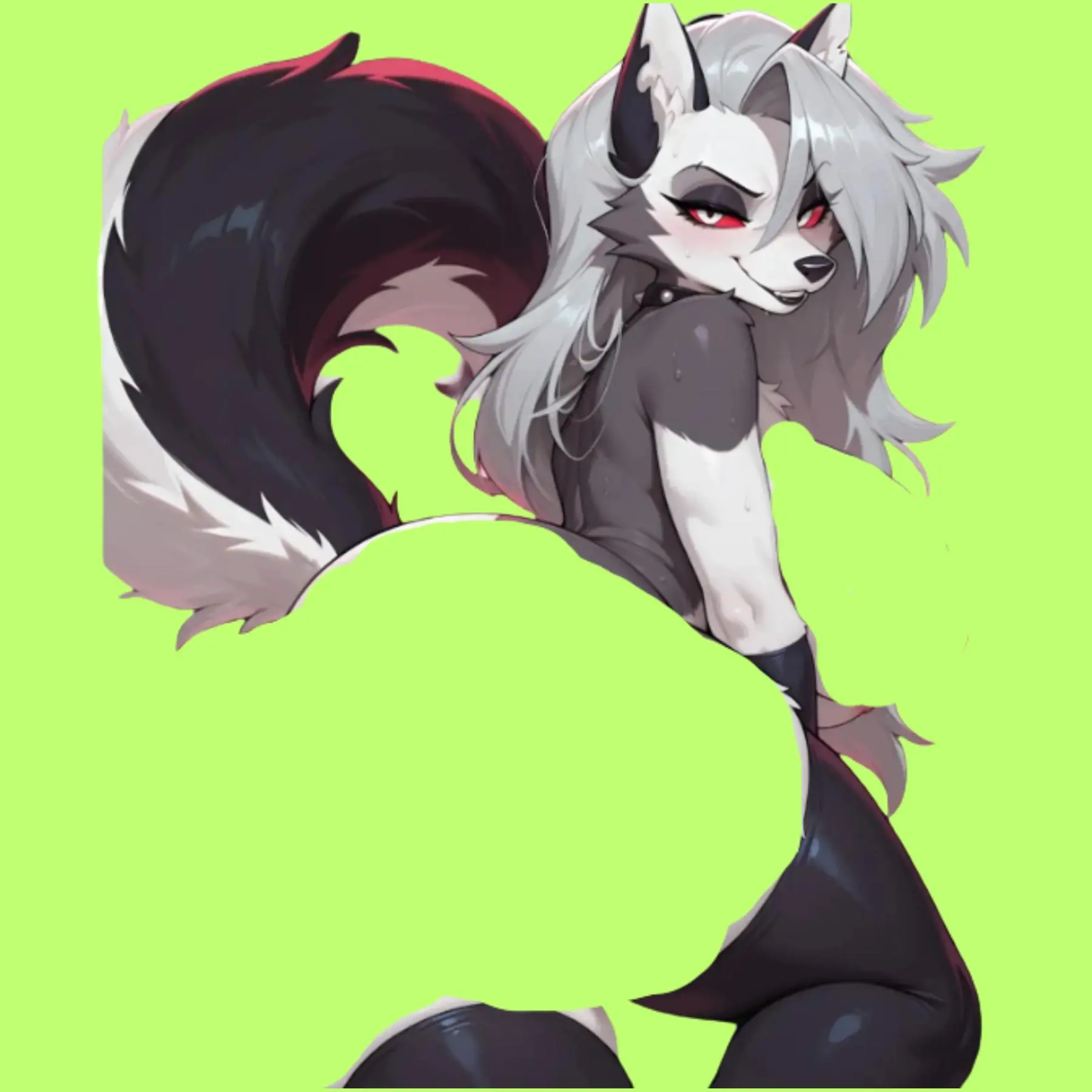 Furry @6 r32 Sticker – Kiss-Cut Vinyl Decal for Laptop & Hydro Flask, Full Body Sticker