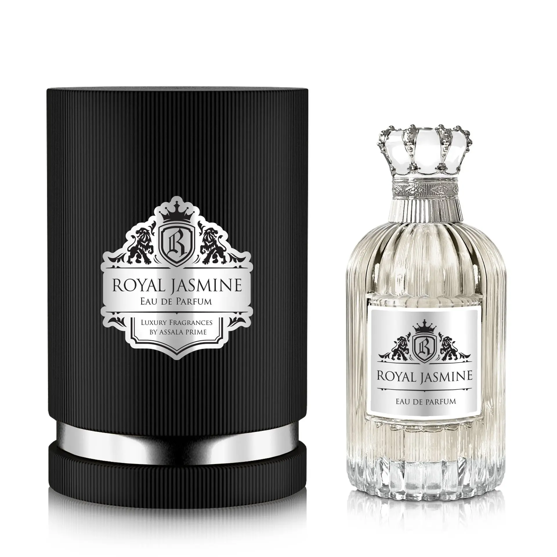 Assala Prime Royal JASMINE Eau De Parfum 3.4FL / 100ML Unisex - Sweet, Fruity, Gourmand - Captivating, long lasting, affordable fragrance for men and women